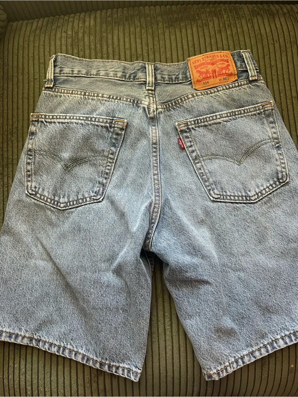 Levi’s denim Jorts light wash